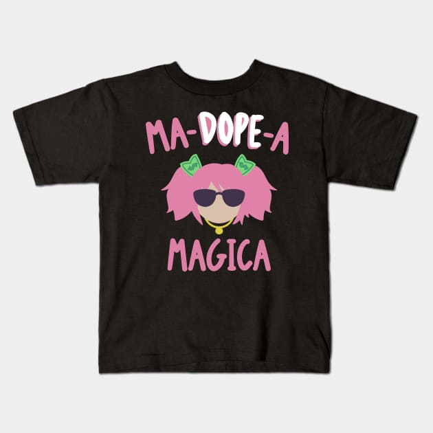 Ma-dope-a Magica Kids T-Shirt by Rethy